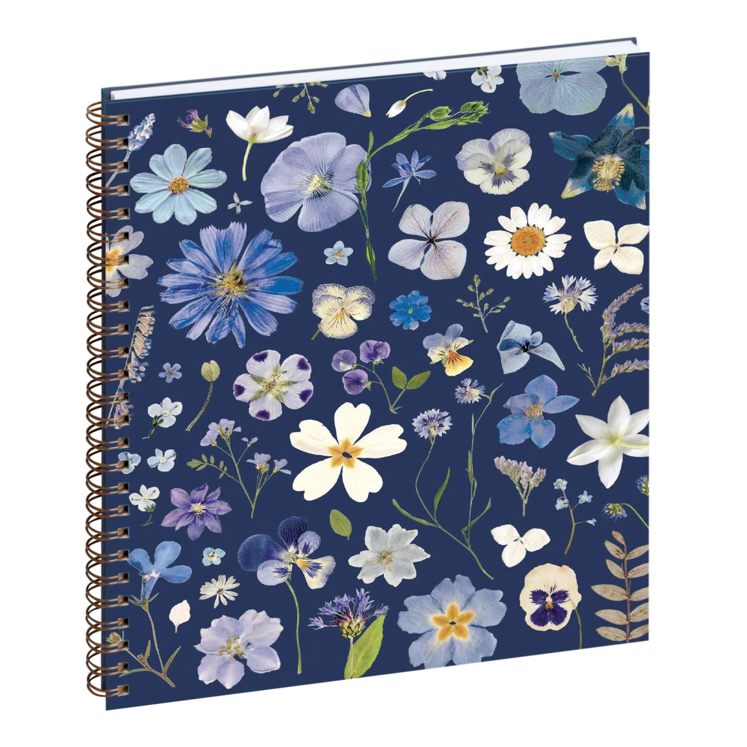 Agenda de bureau Eurotime 22S spiralé Chemin des Marettes intérieur recyclé 18,5 x 22,5 cm Semainier  Janvier à Décembre 2027