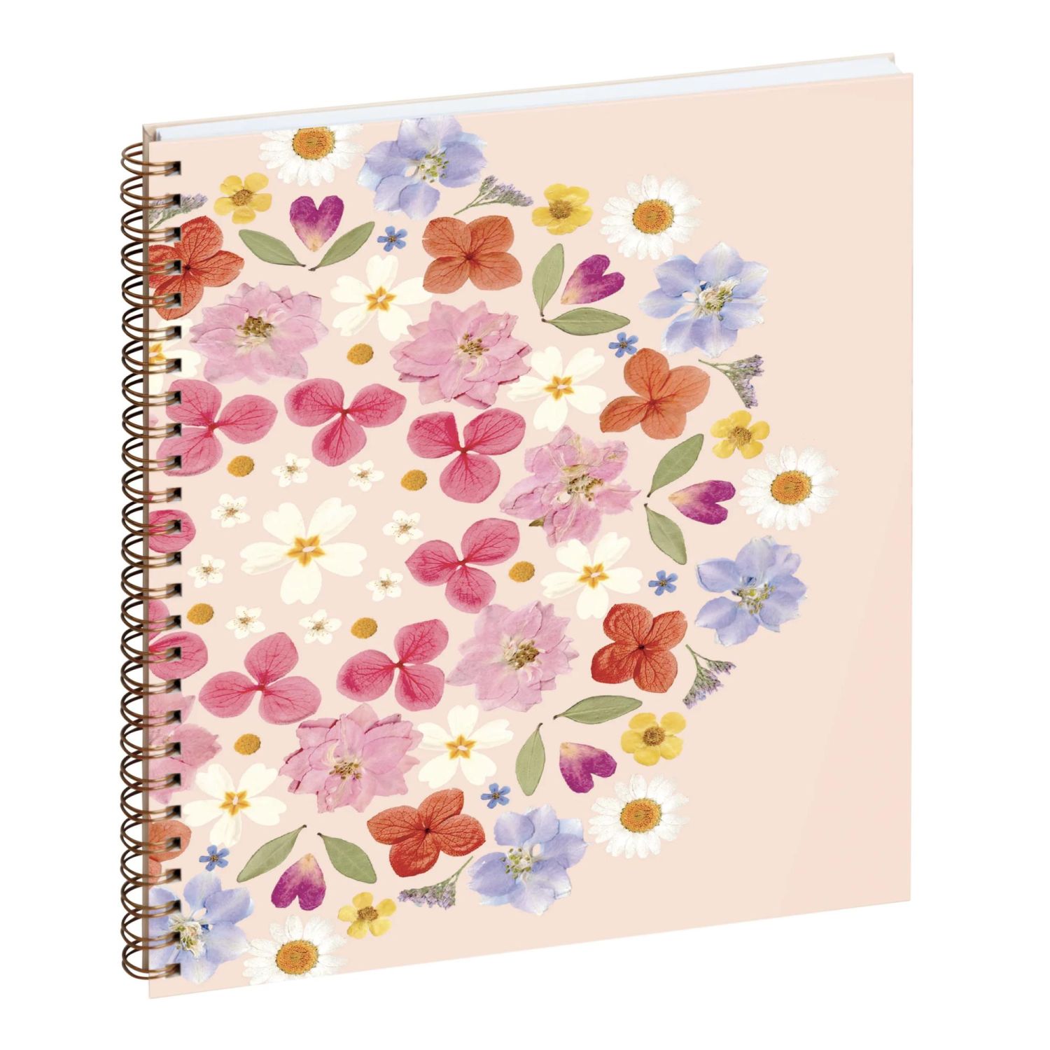 Agenda de bureau Eurotime 22S spiralé Chemin des Marettes intérieur recyclé 18,5 x 22,5 cm Semainier  Janvier à Décembre 2027