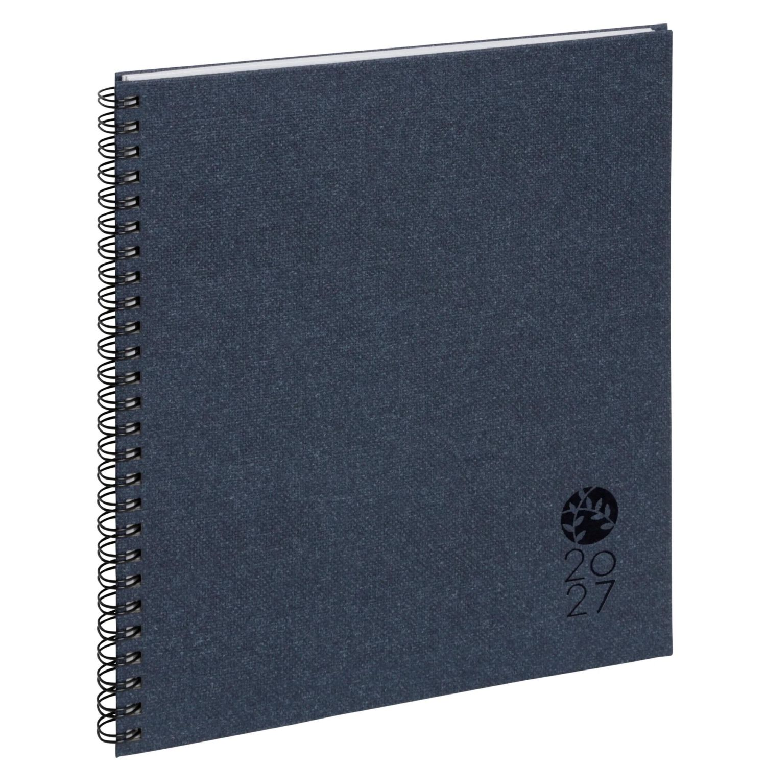 Agenda de bureau Eurotime 22S spiralé Forever 22,5 x 18,5 cm Semainier Janvier à Décembre 2027
