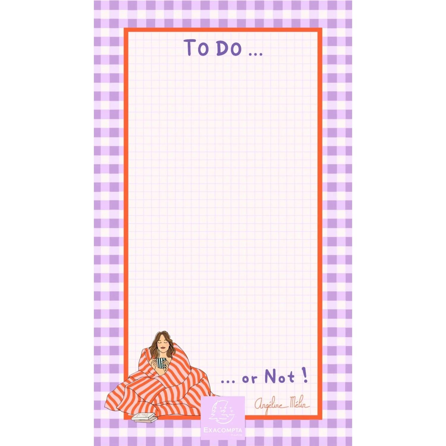 To do list Angéline Melin Flemme 10x18