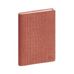 Agenda de poche Eurotime 13S Spiralé Baby Croco semainier 9 x 13 cm Janvier à Décembre 2026
