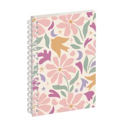 Agenda de poche SAD 15S EasyTime Paloma 10x 15 cm Semainier Septembre 2025 à Décembre 2026 - 16 mois. Fleurs