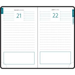 Recharge Agenda de poche EasyDay 15 10 x 15 cm Journalier janvier à décembre 2026
