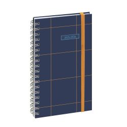 Agenda de poche SAD 16S Casual 9 x 16 cm Semainier Septembre 2025 à Décembre 2026-16 mois.