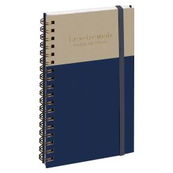 Agenda de poche SAD 16S Gustave 9 x 16 cm Semainier Septembre 2026 à Décembre 2027-16 mois