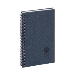 Agenda de poche Eurotime 16S spiralé Forever recyclé 9 x 16 cm Semainier Janvier à décembre 2026