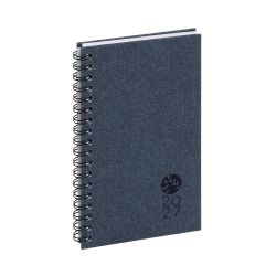 Agenda de poche Eurotime 16S spiralé Forever recyclé 9 x 16 cm Semainier Janvier à Décembre 2027