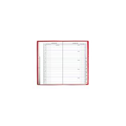 Recharge Agenda de poche Exaplan 16 9 x 16 cm Planning mensuel Janvier à décembre 2026