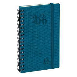 Agenda de poche Eurotime 16S spiralé Swan 9 x 16 cm Janvier à Décembre 2026