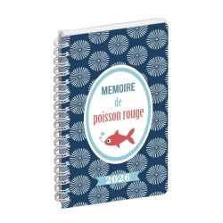 Agenda de poche Lady 16S spiralé Dodo & Cath 9 x 16 cm Semainier janvier à décembre 2026