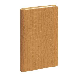 Agenda de poche Espace 17S Spiralé Baby Croco 9 x 17,5 cm Semainier Janvier à Décembre 2026