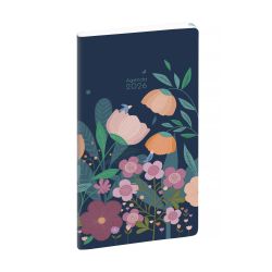 Agenda de poche EasyTime 17 Mini Labo 9 x 17 cm Semainier Janvier à Décembre 2026