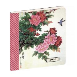 Agenda de bureau Eurotime 18 Gwenaëlle Trolez 15 x 17 cm Semainier Janvier à Décembre 2026
