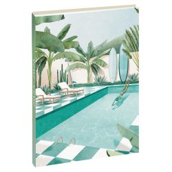 Agenda Forum Color Les Rideuses Tropical Vibes 12,5 x 17,5 cm Journalier Août 2025 à Juillet 2026