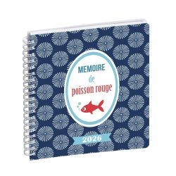 Agenda de bureau Lady 18S spiralé Dodo & Cath 15 x 17 cm Semainier Janvier à Décembre 2026