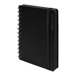 Agenda Forum Black & Color 12 x 17 cm Journalier Août 2025 à Juillet 2026