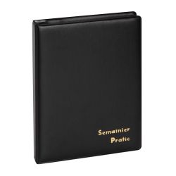 Agenda de bureau semainier Pratic S spiralé Barbara 14 x 18 cm Janvier à décembre 2026