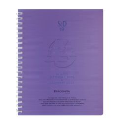 Agenda de bureau SAD 19S Linicolor 14 x 18 cm Semainier Septembre 2026 à Décembre 2027 - 16 mois
