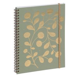 Agenda de bureau Horizons 20S Visuel spiralé Végétal 15 x 21 cm Semainier Janvier à décembre 2026