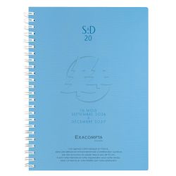 Agenda de bureau SAD 20S Linicolor 15 x 21 cm Semainier Septembre 2026 à Décembre 2027 - 16 mois