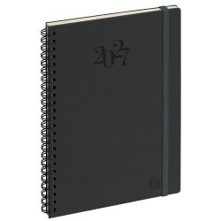 Agenda de bureau Horizons 20S Spiralé Swan 15 x 21 cm semainier Janvier à Décembre 2027