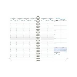 Recharge agenda de bureau Visuel Horizons 20S spiralé 15 x 21 cm Semainier Janvier à décembre 2026