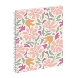 Agenda de bureau SAD 21S EasyTime Paloma 15 x 21 cm Semainier Septembre 2025 à Décembre 2026 - 16 mois. Fleurs