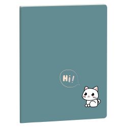 Notebook Cute Friends ligné Chat 15 x 21 cm