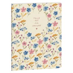 Notebook Julie Adore Telle est ma nature dots 15 x 21 cm