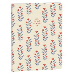 Notebook Green Julie Adore dots Tu aimes 15 x 21 cm