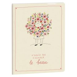 Notebook Julie Adore dots Fille 15x21cm