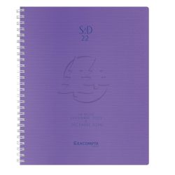 Agenda de bureau SAD 22S Linicolor 18.5 x 22.5 cm Semainier Septembre 2025 à Décembre 2026 - 16 mois