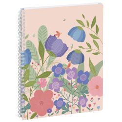 Agenda de bureau EasyTime 27S spiralé Mini Labo 21 x 27 cm Semainier Janvier à Décembre 2027