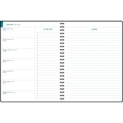 Recharge agenda de bureau EasyTime 27S spiralé 21 x 27 cm Semainier Janvier à décembre 2026