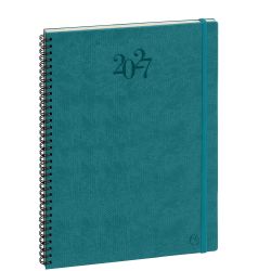 Agenda de bureau Eurotime 29S spiralé Swan 21 x 29,7 cm Semainier Janvier à Décembre 2027