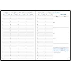 Recharge Agenda de bureau Consultations 29 21 x 29,7 cm Semainier Janvier à Décembre 2026