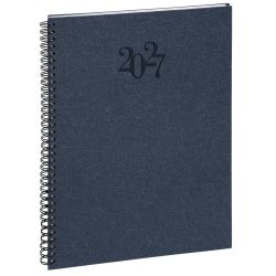 Agenda de bureau Consultations 29S spiralé Napura 29,7 x 21 cm Semainier Janvier à Décembre 2027