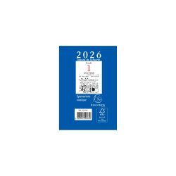 Bloc éphéméride comique sans support 6,5 x 9,7 cm 2026