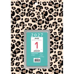 Bloc éphéméride neutre Papier sur support plaque imprimée 14,5 x 21,5 cm 2027