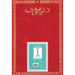 Bloc éphéméride neutre Skytos (6,5 x 9,7 cm) sur support plaque imprimée 14,5 x 21,5 cm 2026