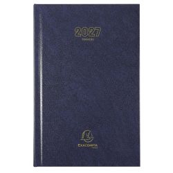 Agenda de bureau Carré Travers 13,5 x 21 cm Journalier Janvier à Décembre 2027