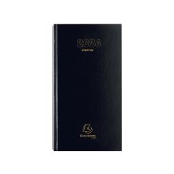 Agenda de bureau Comptoir Euro et cents 15 x 27 cm Journalier 2026