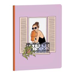Notebook Angéline Melin Chill ligné 10,5 x 14,8 cm