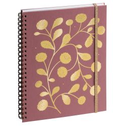 Agenda de bureau Horizons 20S Visuel spiralé Végétal 15 x 21 cm Semainier Janvier à Décembre 2027