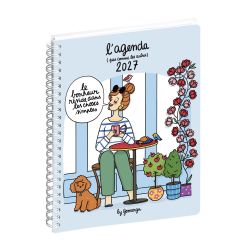 Agenda de bureau Gomargu 15 x 21 cm Semainier Janvier à Décembre 2027