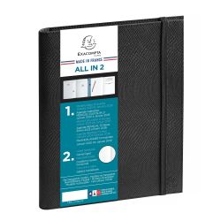 Agenda de bureau All in 2 EasySlim 21 Kaa 15 x 21 cm Mensuel Janvier 2027 à Janvier 2028 - 13 mois