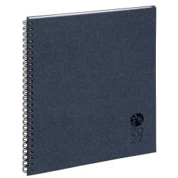 Agenda de bureau Eurotime 22S spiralé Forever 22,5 x 18,5 cm Semainier Janvier à Décembre 2027