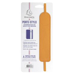 Porte-stylo Denim avec élastique - 3,5 x 15,5 cm