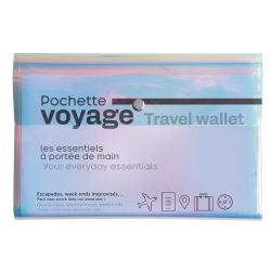 Pochette Voyage Iris 13,5 x 20 cm