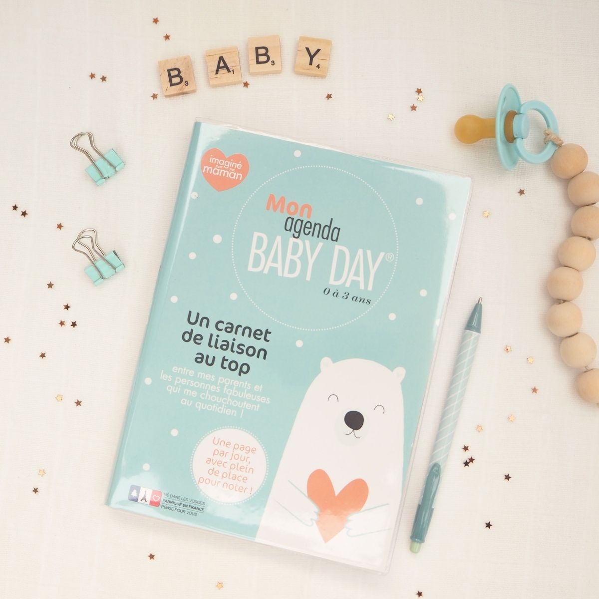 Carnet de liaison Baby Day parents enfant